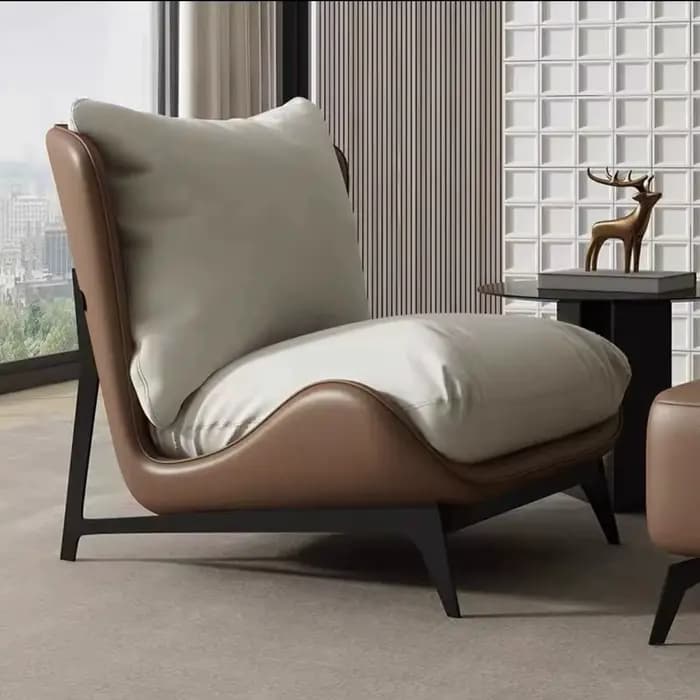 Fauteuil simple et simple pour balcon, fauteuil inclinable, fauteuil de détente pour la maison