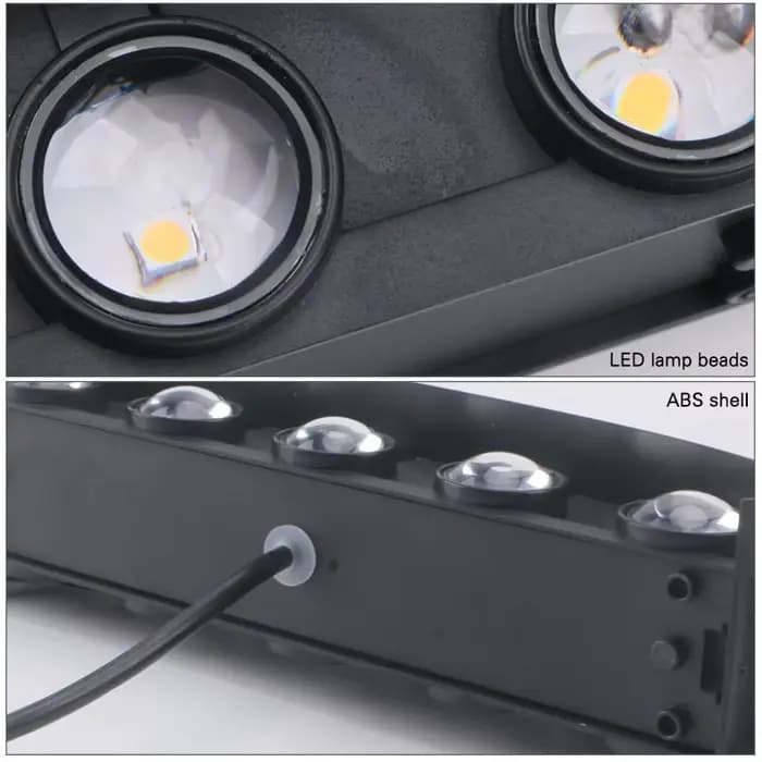Mur LED lampe 4/6/8/10 lampes murales extérieures haut et bas vers l'éclairage pour la décoration de