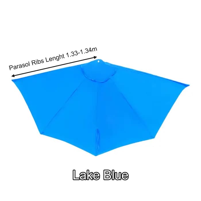 Dernier modèle : Tissu de remplacement pour parasol demi-circulaire extérieur, sans support, pour pr