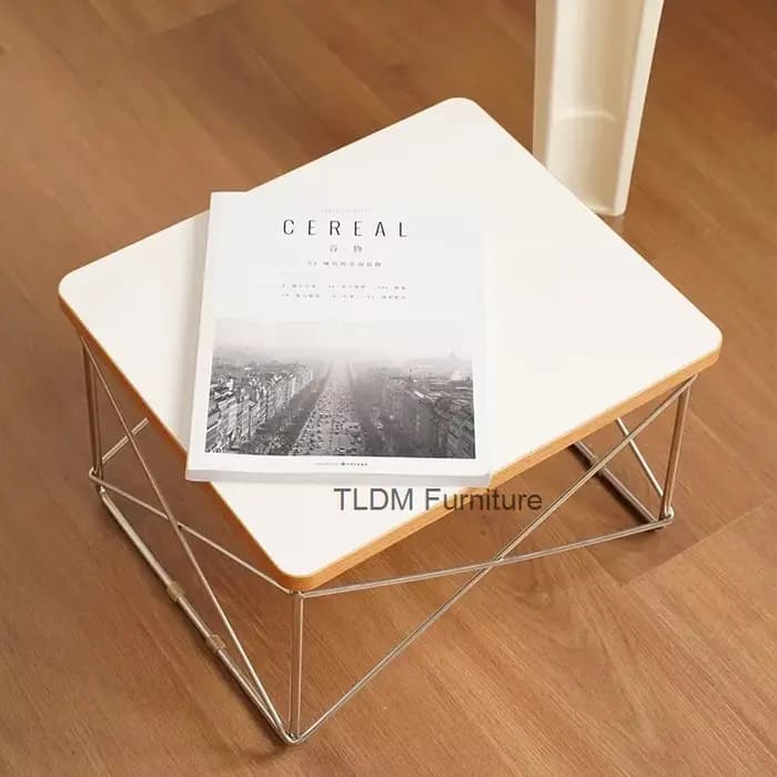 Table basse Ins scandinave, petit canapé de maison, Table d'angle, salon, Table d'appoint Antique, p