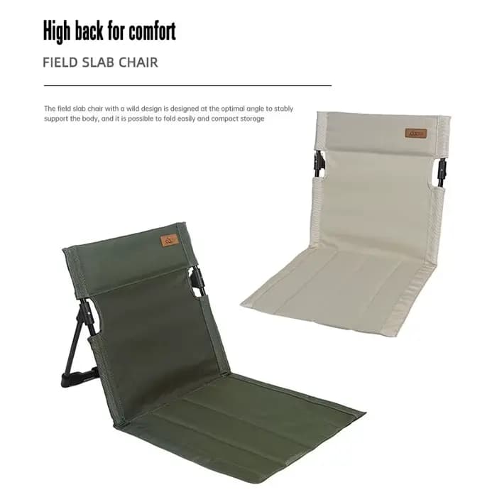 Chaise de dossier pliante de Camping, sièges de stade respirants, support en alliage d'aluminium, ch