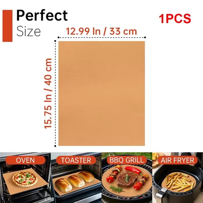 Tapis de Barbecue antiadhésif 60x40cm, tapis de cuisson, outil de Barbecue, feuille de gril de cuiss