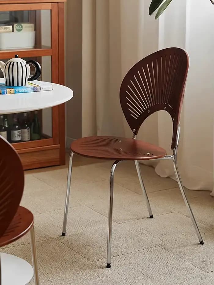 Meubles de maison chaises de salle à manger de Restaurant chaise de loisirs de salon chaises en acie