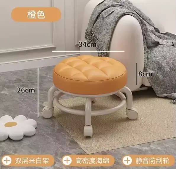 Canapés poufs pour salon, canapé rembourré d'extérieur, poufs modernes, salon moelleux, meubles pour