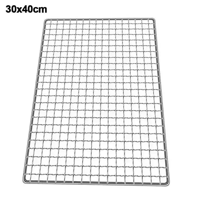 Grilles de cuisson carrées réutilisables, grille de cuisson pour barbecue, filet de cuisson pour cui