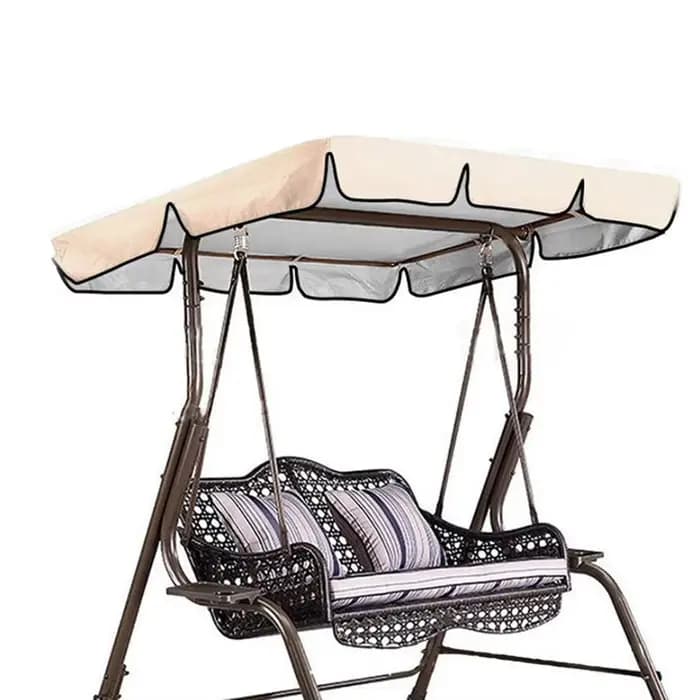 Balançoire extérieure chaise auvent cour balançoire étanche jardin Patio meubles couverture anti-pou