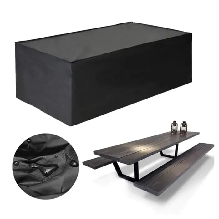Housse imperméable anti-poussière pour jardin extérieur, ensemble de Protection pour meubles de Tabl