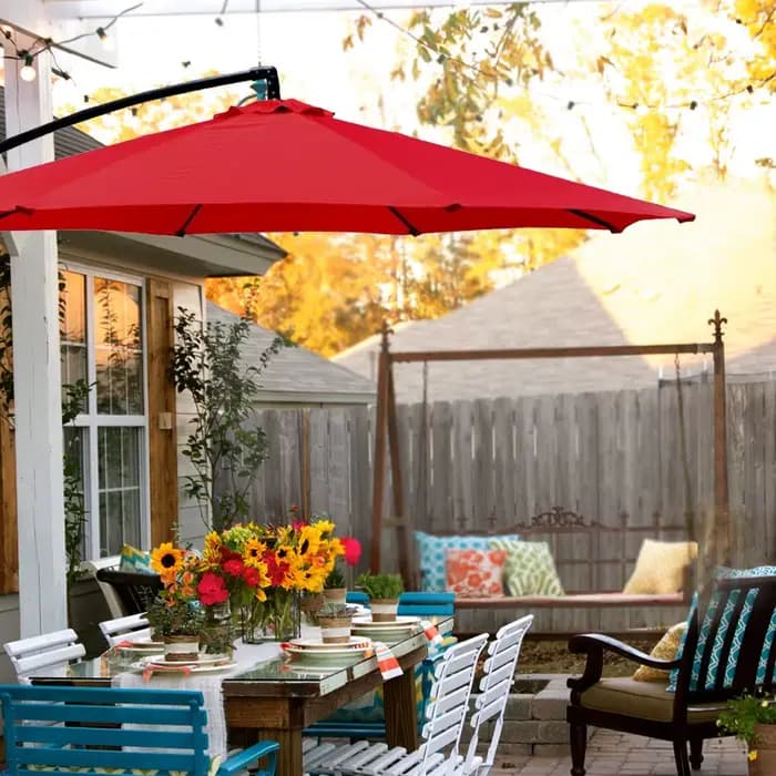 Parasol de Patio, parasols de jardin d'extérieur, Parasols de grande taille, parapluie de Restaurant
