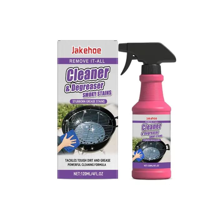 Nettoyant pour barbecue, dégraissant puissant, spray dégraissant pour grilles de barbecue, poêles, f