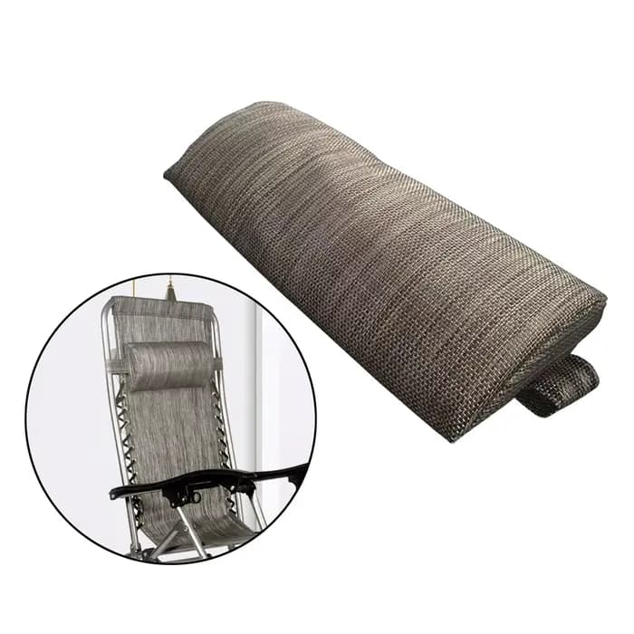 Oreiller appui-tête pour chaise longue de Patio, oreiller inclinable réglable