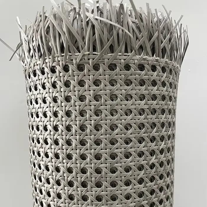 Multi taille nouvelles couleurs indonesiennes en plastique rotin canne chaise Table meubles matériel