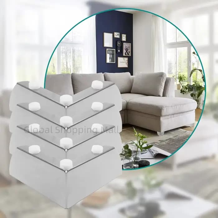 Pieds de Meuble en Métal au Design Minimaliste, pour Canapé, Meuble, Panneau Chi, Support de Télévis