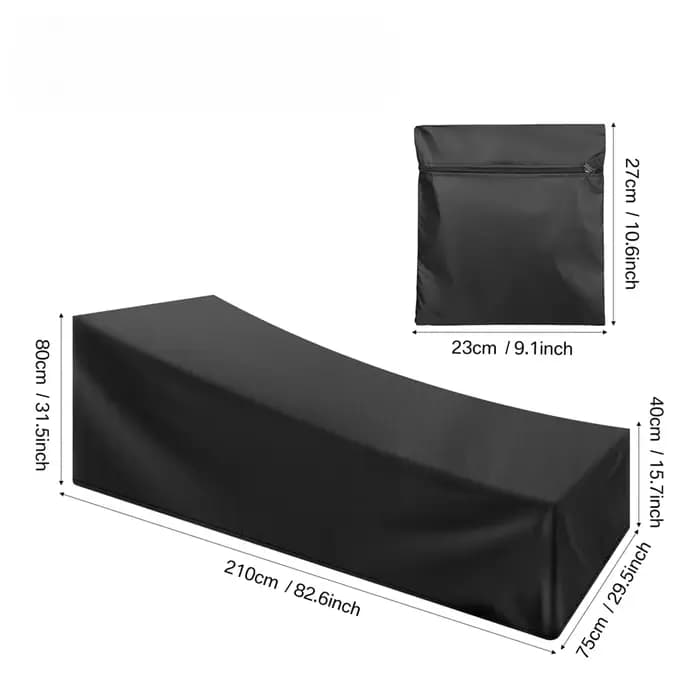 Couverture de lit de jardin extérieur, housse de chaise longue, Patio, chaise longue d'extérieur, ho