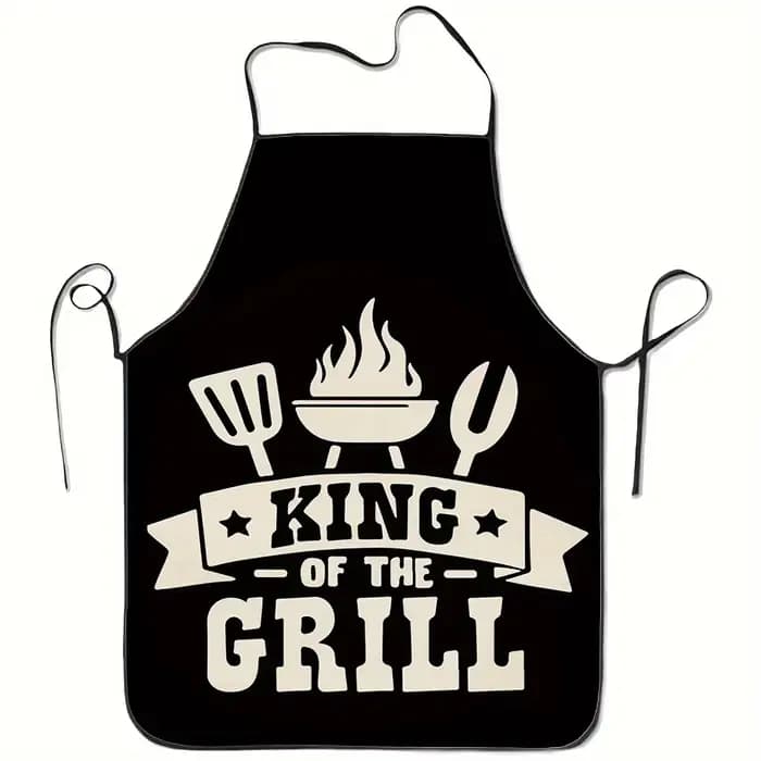 Tablier de barbecue personnalisé, design amusant, tablier de cuisine résistant aux taches
