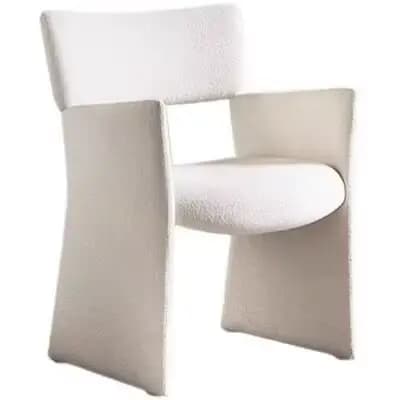 Fauteuils de jardin avec accoudoirs, chaises de salle à manger, chaise de coiffeuse moderne de style