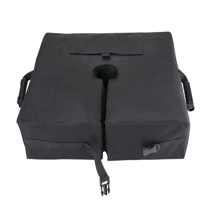 Base de parasol détachable pour extérieur et plage, robuste, coupe-vent, avec sac de sable fixe