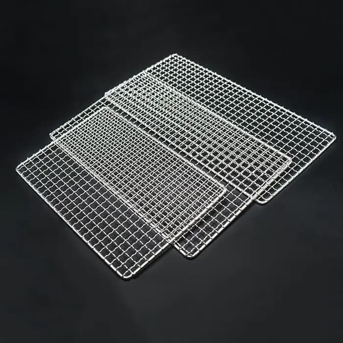 Grille de barbecue réutilisable en acier inoxydable 304, tapis à mailles T1, accessoire de remplacem