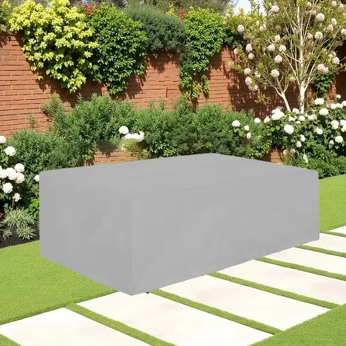 Housses de protection variées pour meubles de jardin, housses de protection rectangulaires robustes 