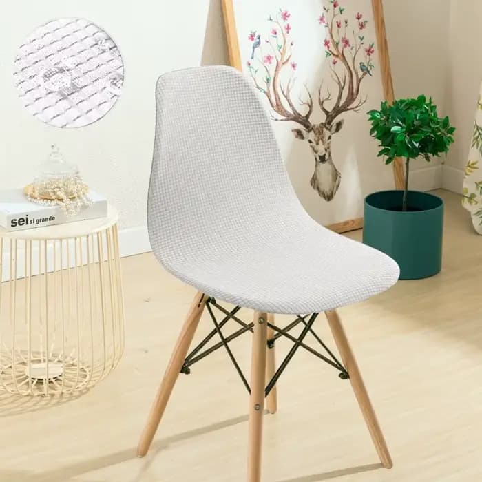 Housse de chaise imperméable, paquet familial, housse de siège fine pour salle à manger d'été, antis