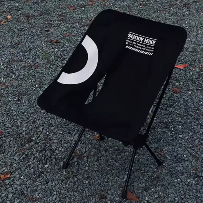 Chaise Lunaire de Camping Légère et Pliable, en Alliage, avec Dossier, Portable, pour Randonnée en P