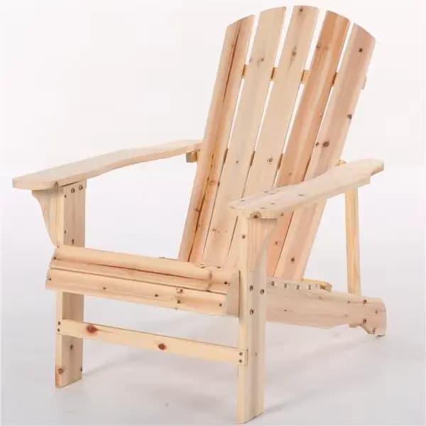 Chaise de plage en bois anticorrosion pour l'extérieur, chaise grenouille, piscine, balcon, cour, sa