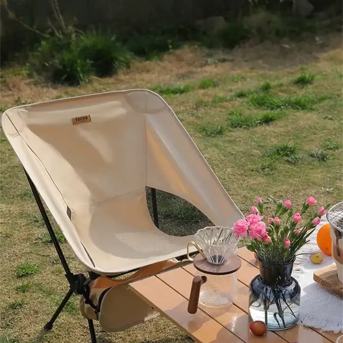 1Pc chaise pliante extérieure Portable pêche Camping tabouret 900D Oxford tissu en alliage d'alumini