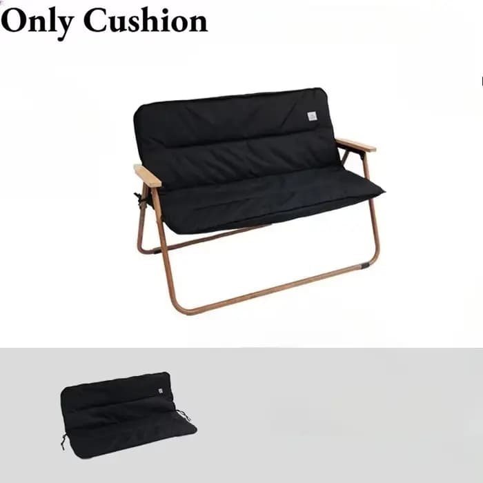Tapis de siège de Camping de jardin pliant extérieur 103x76.5cm avec sangle de fixation coussin de c