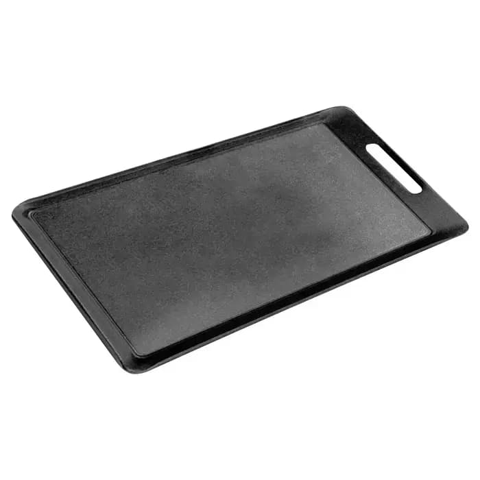 Plaque de Barbecue pour grillades sur la cuisinière de Camping, plateau de Barbecue noir 1 pièce, po
