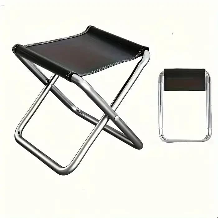 Tabouret pliant compact ultra léger, durable, portable, design peu encombrant pour les voyages, le c