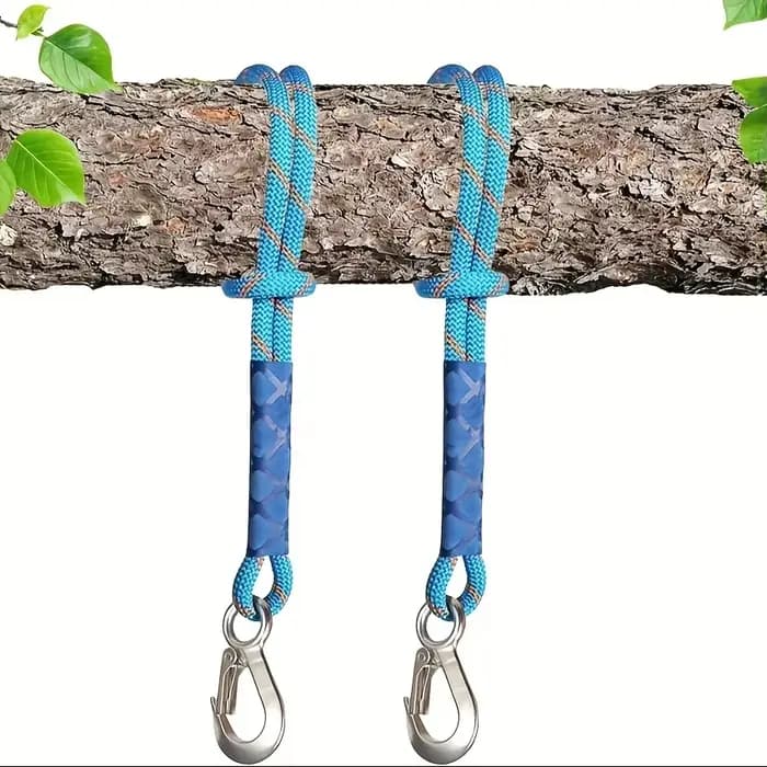 2 cordes de suspension pour hamac, accessoires adaptés aux hamacs d'intérieur et d'extérieur, aux ba