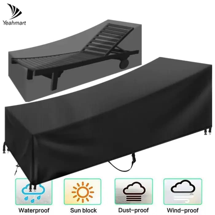 Couverture de lit de jardin extérieur, housse de chaise longue, Patio, chaise longue d'extérieur, ho