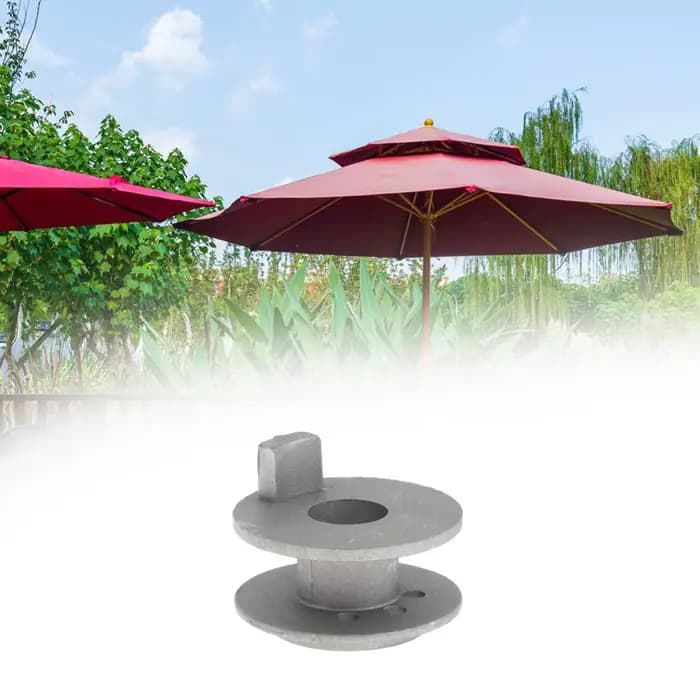 Accessoires pour parasol de patio, pièces métalliques, parasol robuste, accessoires pour parasol d'e