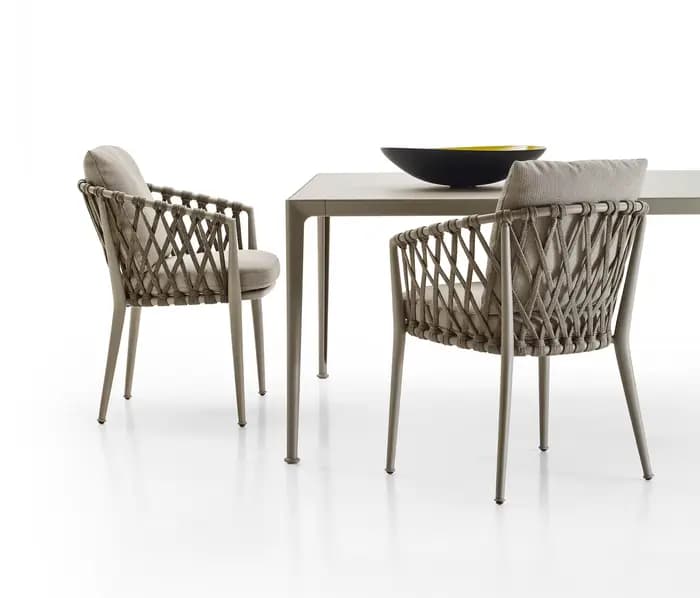 BFP maison Table chaise ensemble meubles rotin chaise de jardin café chaise de jardin meubles de Pat