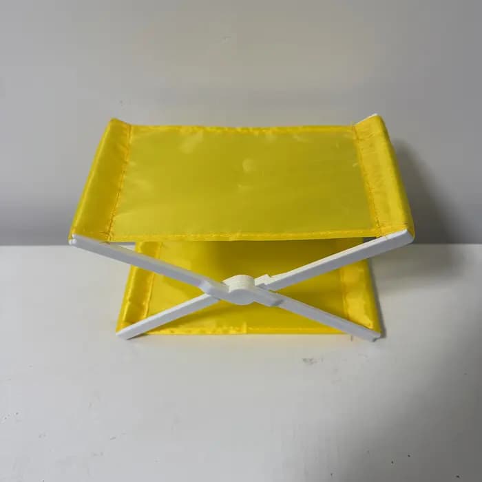 Chaise longue de plage vintage avec appui-tête |   Coussin de plage léger et pliable