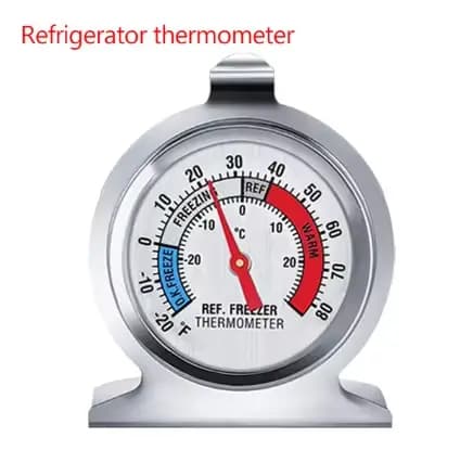 Mini thermomètre de barbecue en acier inoxydable, jauge de température pour la cuisine à domicile, l