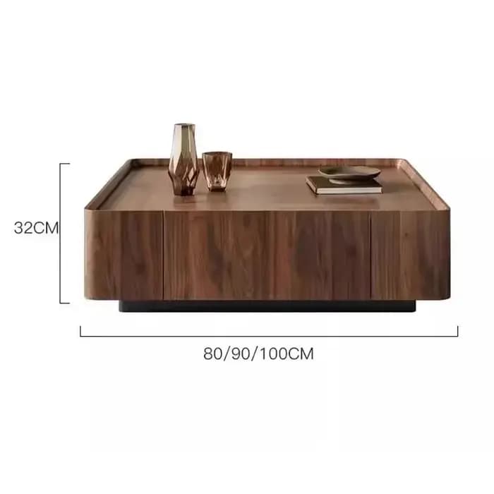 Rangement décoration Table Basse organisateur tiroirs Design moderne Table Basse Vintage Salon Table