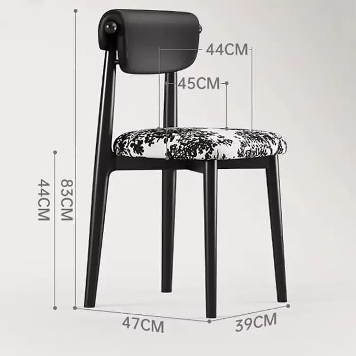 Ensemble de 2 chaises de salle à manger élégantes