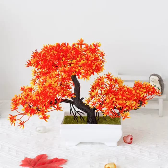 Petit arbre artificiel en pot