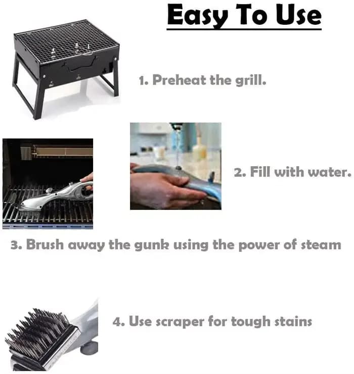 Brosses de nettoyage à vapeur pour Barbecue