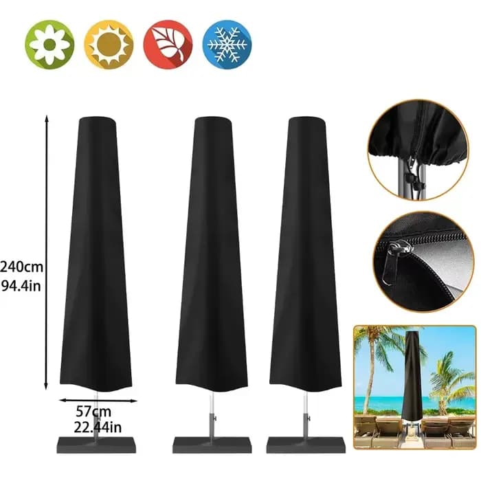Housse de parasol de jardin extérieur