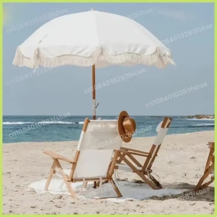 Parasol de patio portable pliable de 2 m