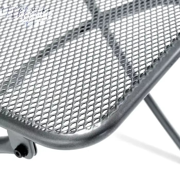 Ensemble table à manger et chaises de jardin en métal pliable