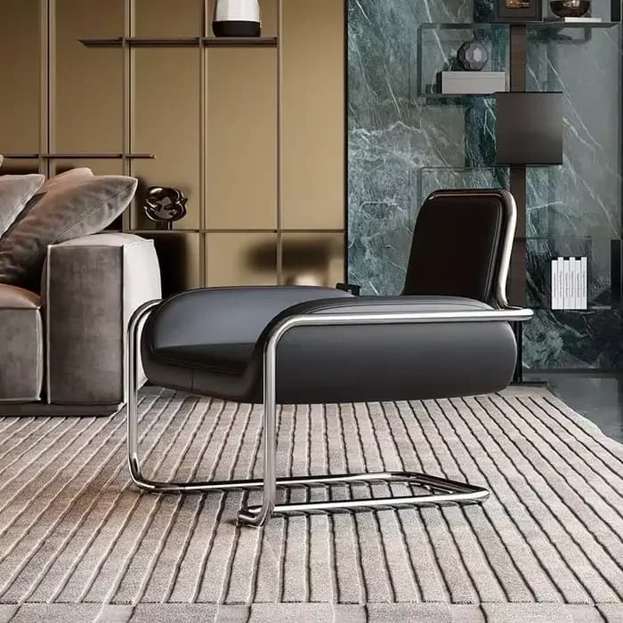 Chaise individuelle de forme spéciale