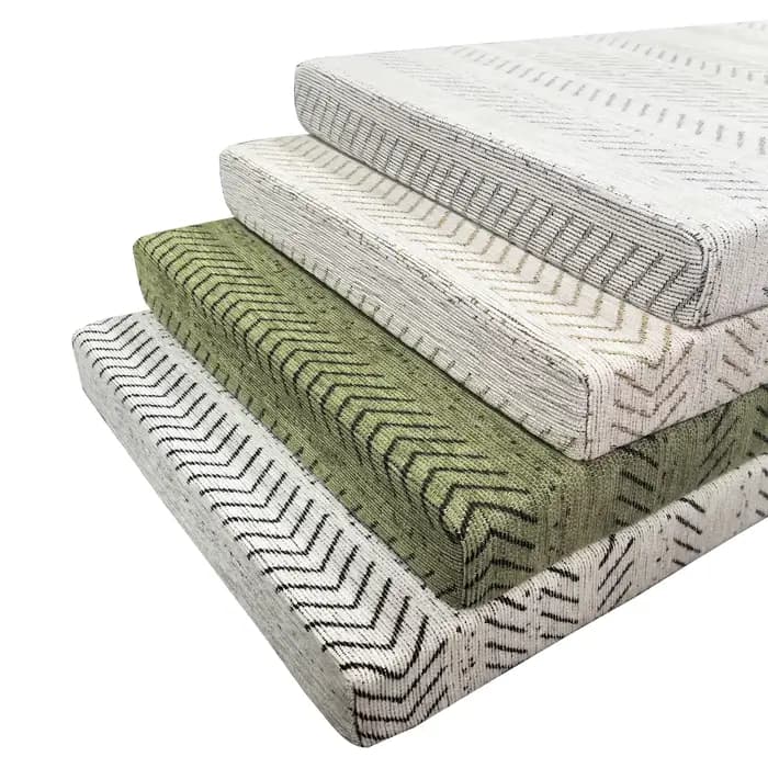 Coussins de banc longs, siège de chaise, canapé, siège, baie vitrée, coussin décoratif 50D, coussin personnalisé hautement élastique