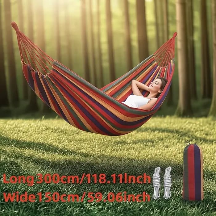 Hamac portable très utilisé pour les activités de plein air