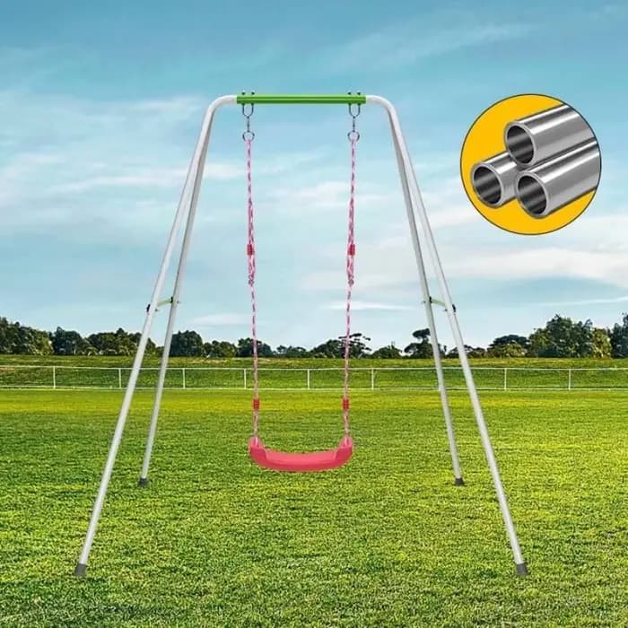 Balançoire suspendue arc-en-ciel pour enfants