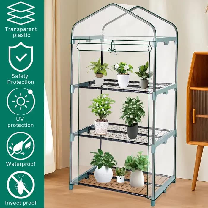 Serre de jardin à 4 niveaux