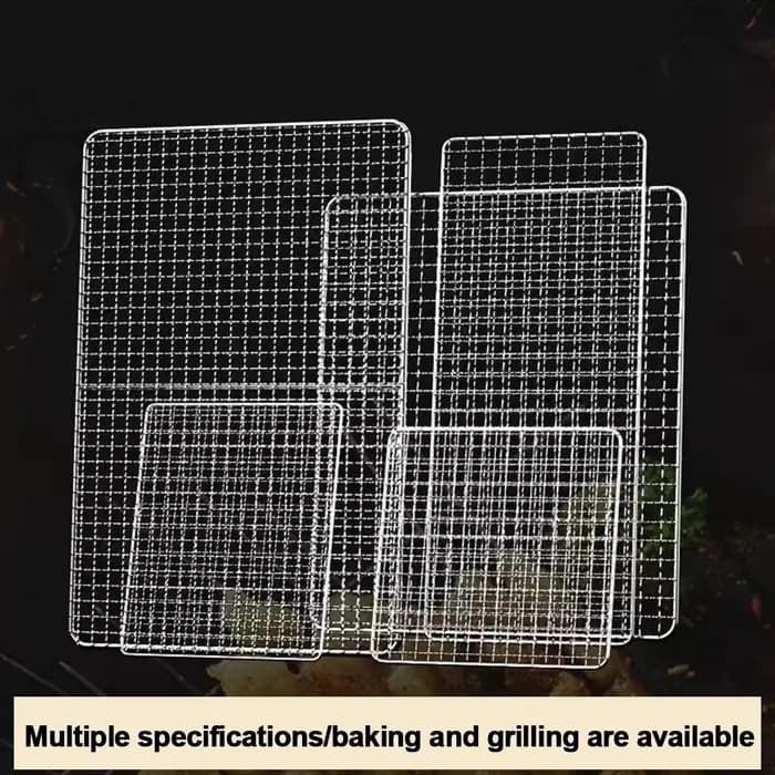 Grilles de cuisson carrées réutilisables