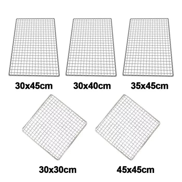 Grilles de cuisson carrées réutilisables