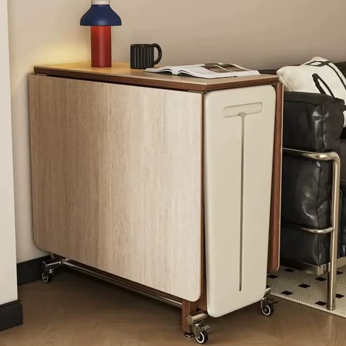 Table de salle à manger carrée compacte pour cuisine